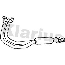 Front Muffler KLARIUS FD765E OE Ref 5023922