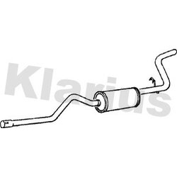 Rear Muffler KLARIUS FD897K OE Ref 5022836