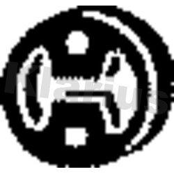 Muffler Bracket KLARIUS FDR49