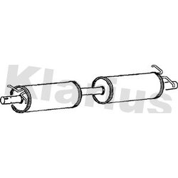 Centre Muffler KLARIUS FE1003P OE Ref 4173269