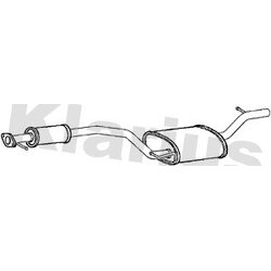 Centre Muffler KLARIUS FE1024J OE Ref 4374444