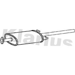 Centre Muffler KLARIUS FE1042H OE Ref 1379657