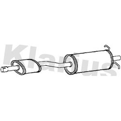 Centre Muffler KLARIUS FE1045D OE Ref 1509435