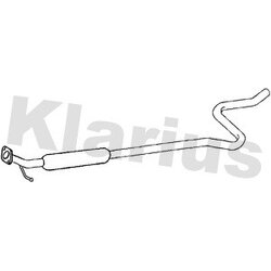 Centre Muffler KLARIUS FE1071P OE Ref 1673793