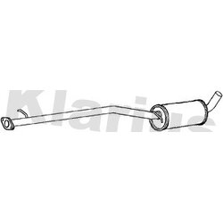Centre Muffler KLARIUS FE1088P OE Ref 1368689