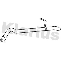 Exhaust Pipe KLARIUS FE1089M OE Ref 1451491