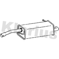 Rear Muffler KLARIUS FE1110H OE Ref 1521756