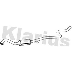 Centre Muffler KLARIUS FE1116A OE Ref CY115230DA