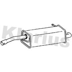 Rear Muffler KLARIUS FE1121Q OE Ref CY115K244AA