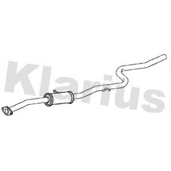 Centre Muffler KLARIUS FE1126J OE Ref 1879592