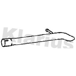 Exhaust Pipe KLARIUS FE1142K OE Ref AV615255DC
