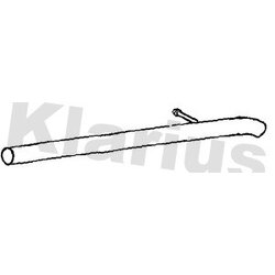 Exhaust Pipe KLARIUS FE1162G OE Ref 1935541