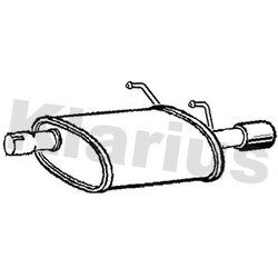 Rear Muffler KLARIUS FE1168X OE Ref 1796260