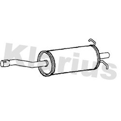Centre Muffler KLARIUS FE1170V OE Ref 1714390