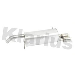 Rear Muffler KLARIUS FE1181D OE Ref 2196018 KLARIUS