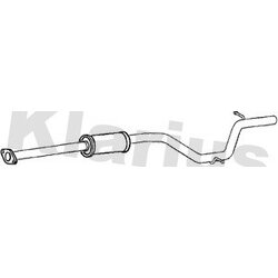 Centre Muffler KLARIUS FE1191M OE Ref 1710600