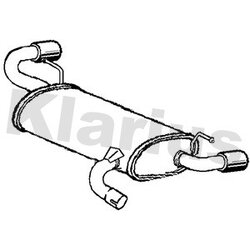 Rear Muffler KLARIUS FE1195H OE Ref 1882615