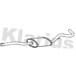 Centre Muffler KLARIUS FE1219X OE Ref 1838818