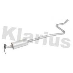 Centre Muffler KLARIUS FE1222T OE Ref 9V215230RA KLARIUS