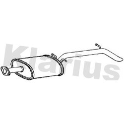 Rear Muffler KLARIUS FE1224P OE Ref 5755135
