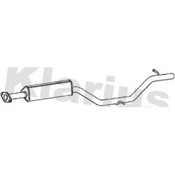 Centre Muffler KLARIUS FE1226L