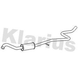 Centre Muffler KLARIUS FE1423X OE Ref 2180744
