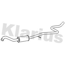 Centre Muffler KLARIUS FE1425V OE Ref 2260385