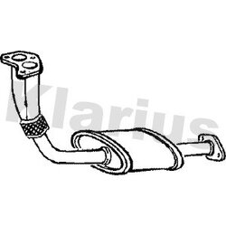 Front Muffler KLARIUS FE191D OE Ref 5029004