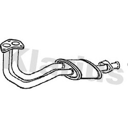 Front Muffler KLARIUS FE216Q OE Ref 8671012672