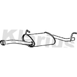 Centre Muffler KLARIUS FE261B OE Ref 6646729