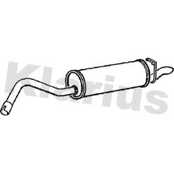 Rear Muffler KLARIUS FE325G OE Ref 6812211