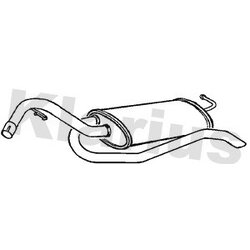 Rear Muffler KLARIUS FE327D OE Ref 8671006245