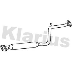 Centre Muffler KLARIUS FE466A OE Ref 3898236