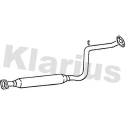 Centre Muffler KLARIUS FE469V OE Ref 3465612