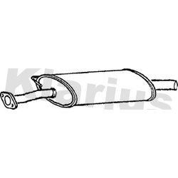 Centre Muffler KLARIUS FE533B OE Ref 7167023
