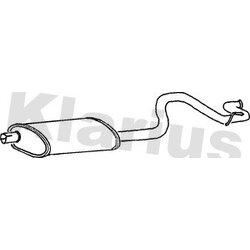 Rear Muffler KLARIUS FE538T OE Ref 1013127