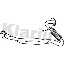 Exhaust Pipe KLARIUS FE539Q OE Ref 7287398