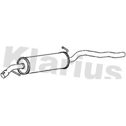 Centre Muffler KLARIUS FE550B OE Ref 1013486