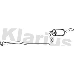 Centre Muffler KLARIUS FE552X OE Ref 1003546