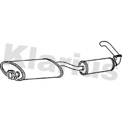 Rear Muffler KLARIUS FE55H OE Ref 6192638