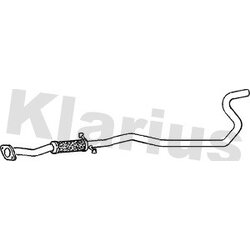 Exhaust Pipe KLARIUS FE603X OE Ref 1027884