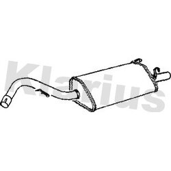 Rear Muffler KLARIUS FE614G OE Ref 7288284