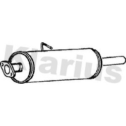Centre Muffler KLARIUS FE651C OE Ref 1031210