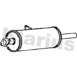 Centre Muffler KLARIUS FE655W OE Ref 1030964
