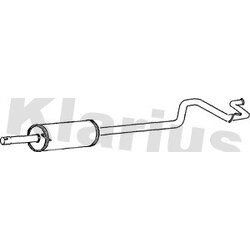 Rear Muffler KLARIUS FE659P OE Ref 1031221