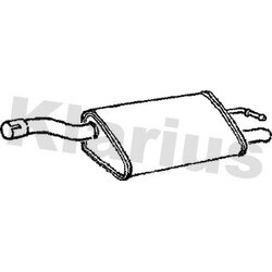 Rear Muffler KLARIUS FE690V OE Ref 1121647