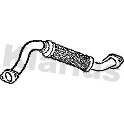 Exhaust Pipe KLARIUS FE691T OE Ref 8671015691