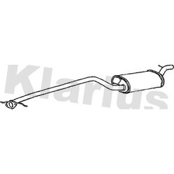 Centre Muffler KLARIUS FE692Q OE Ref 1121573