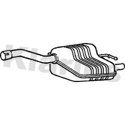 Rear Muffler KLARIUS FE695L OE Ref 1121653
