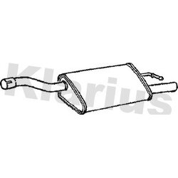 Rear Muffler KLARIUS FE697J OE Ref 1121652